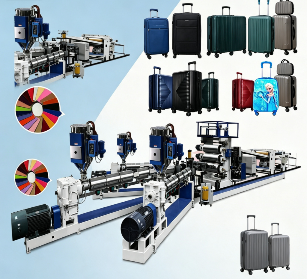 Contact Yeshine Machinery for luggage making machine price and quote